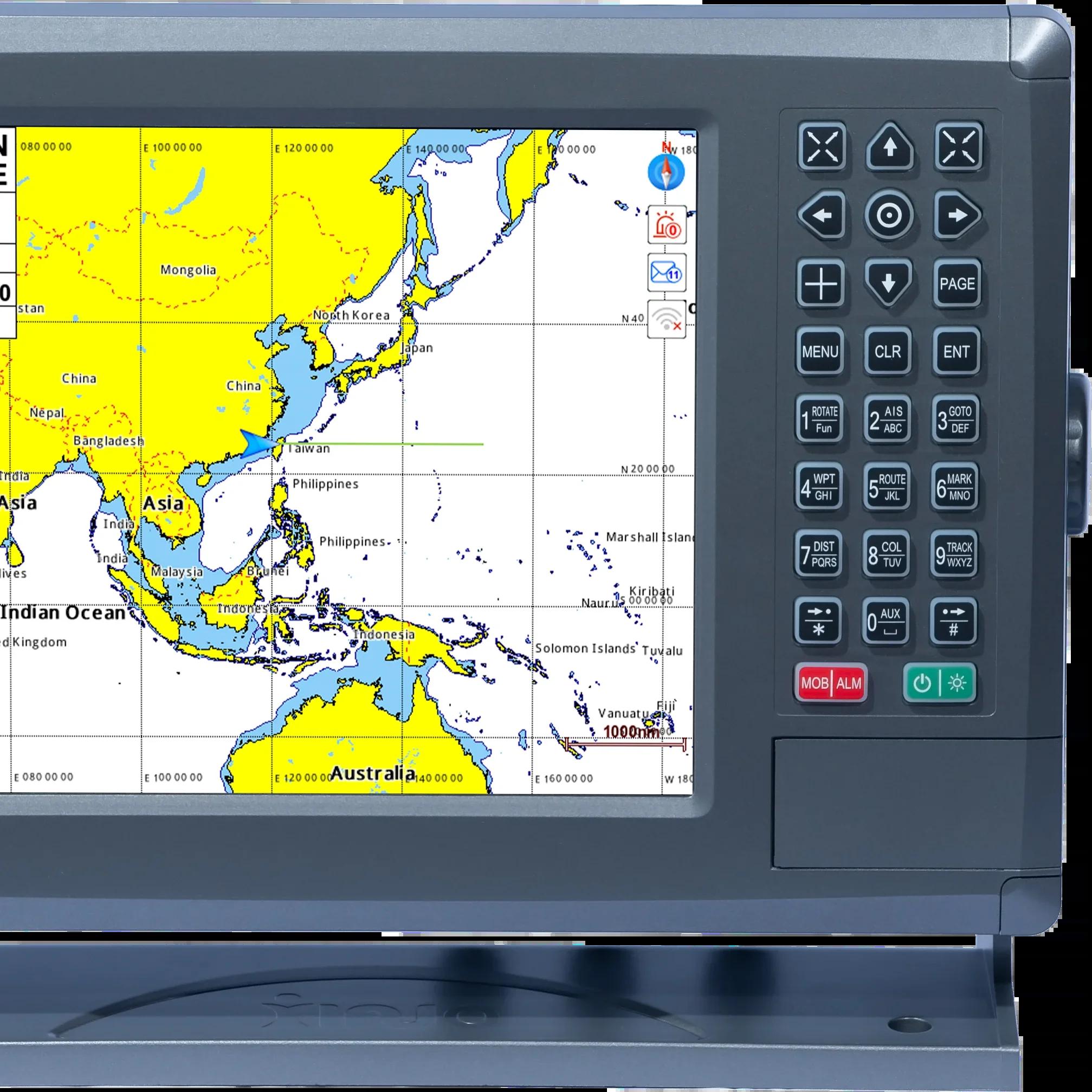ؾ  XINUO XF-1069 GNSS GPS Ʈ ÷, TFT LCD ÷, NMEA0183 CE IMO IP65, 10 ġ